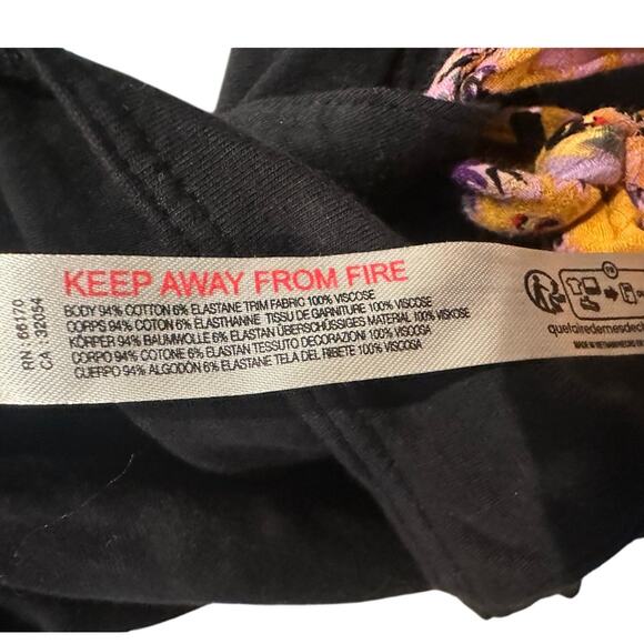 Free People - Straps In The Back Bodysuit (Black) - Size Small - Picture 3 of 8